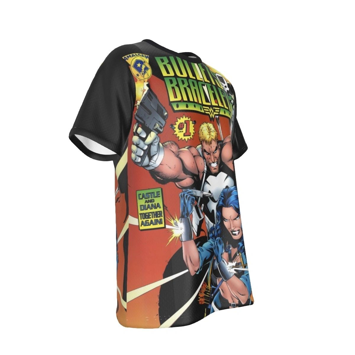 AMALGAM BULLETS & BRACELETS ALL-OVER PRINT SHIRT AND TANK TOP