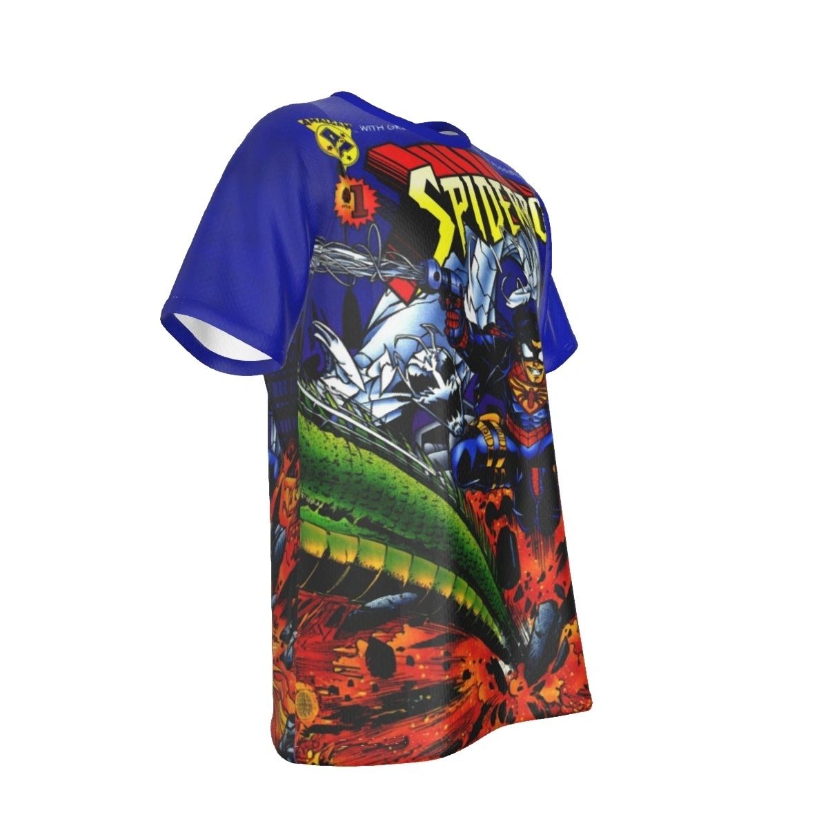 AMALGAM SPIDER-BOY ALL-OVER PRINT SHIRT AND TANK TOP
