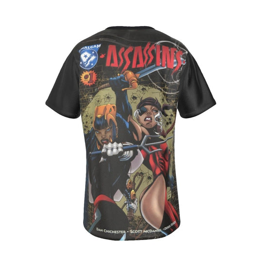 AMALGAM ASSISINS ALL-OVER PRINT SHIRT AND TANK TOP