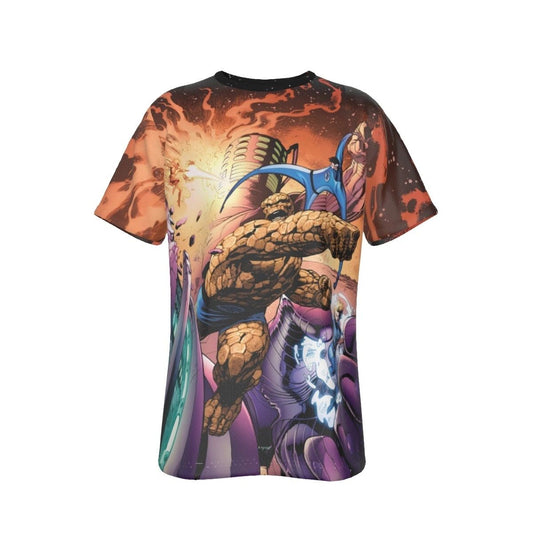 FANTASTIC 4 VS GALACTUS COVER ALL OVER SHIRT AND TANK TOP