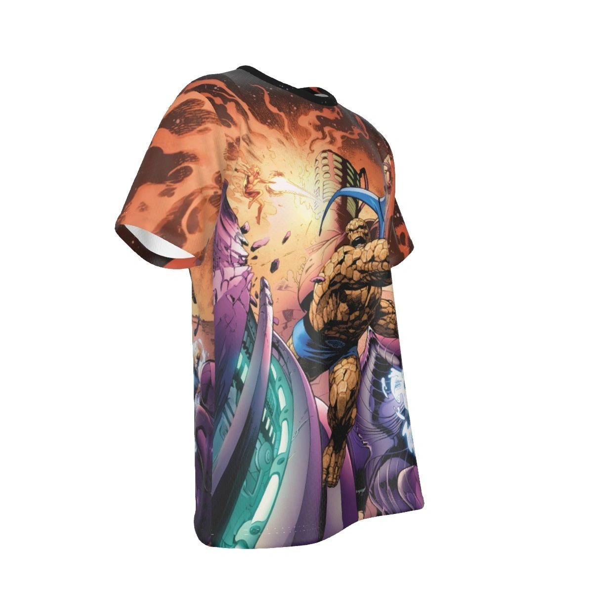 FANTASTIC 4 VS GALACTUS COVER ALL OVER SHIRT AND TANK TOP