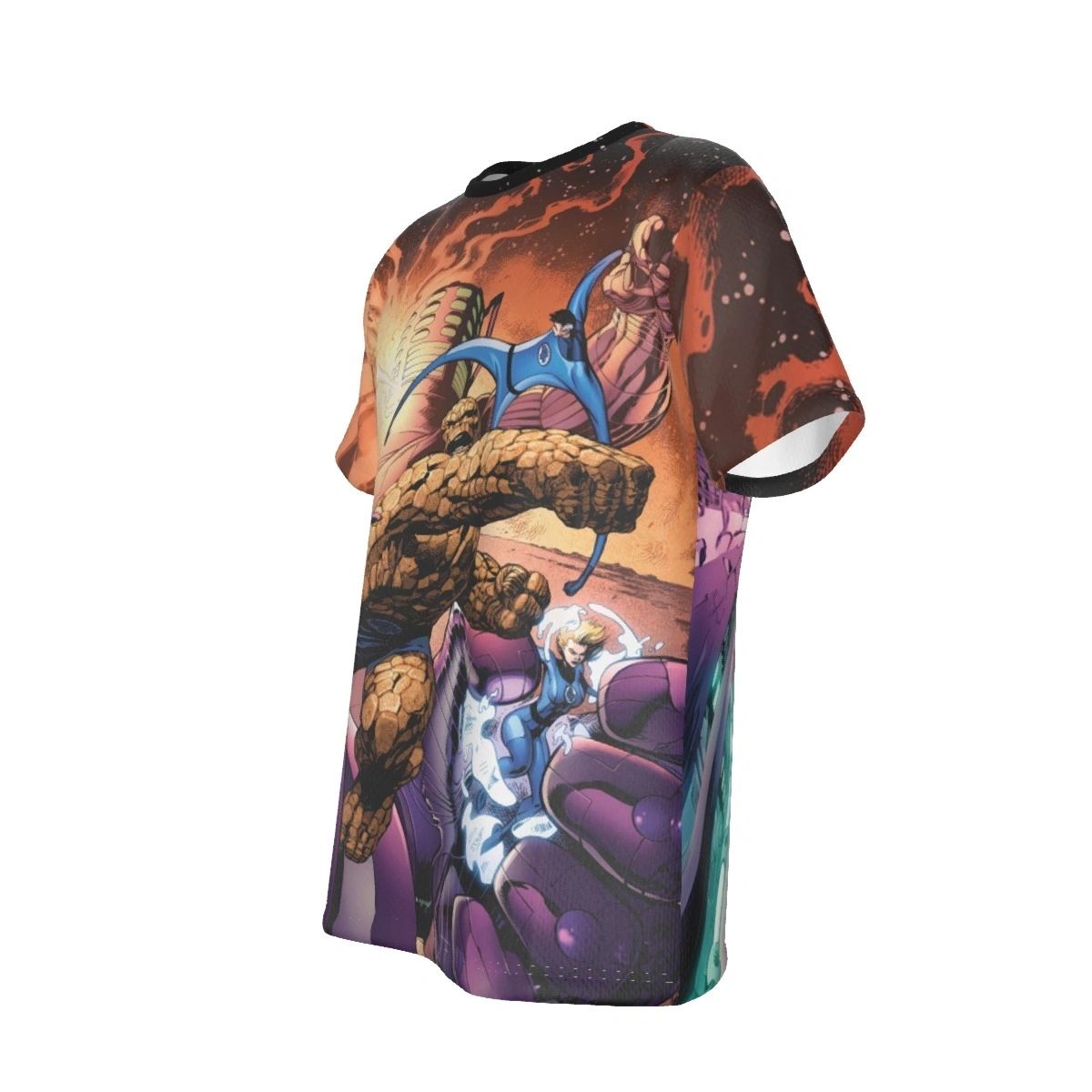 FANTASTIC 4 VS GALACTUS COVER ALL OVER SHIRT AND TANK TOP