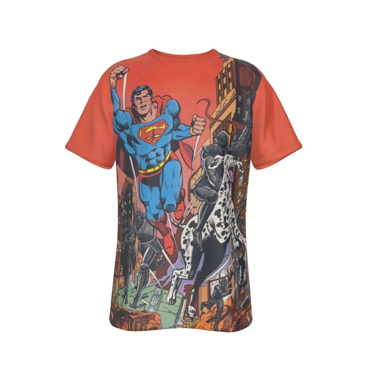 ATOMIC KNIGHTS/SUPERMAN COVER ALL OVER SHIRT AND TANK TOP