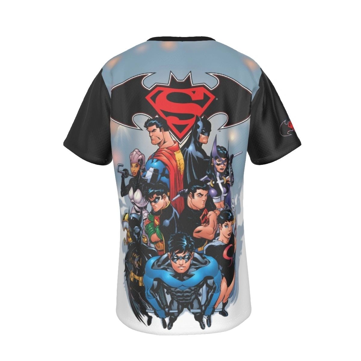 BATMAN SUPERMAN FAMILY COVER ALL OVER SHIRT AND TANK TOP