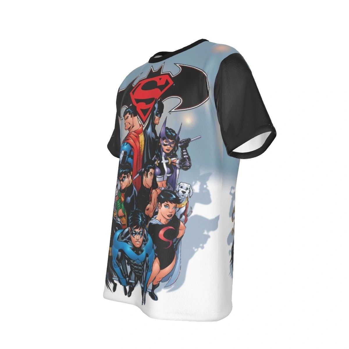 BATMAN SUPERMAN FAMILY COVER ALL OVER SHIRT AND TANK TOP