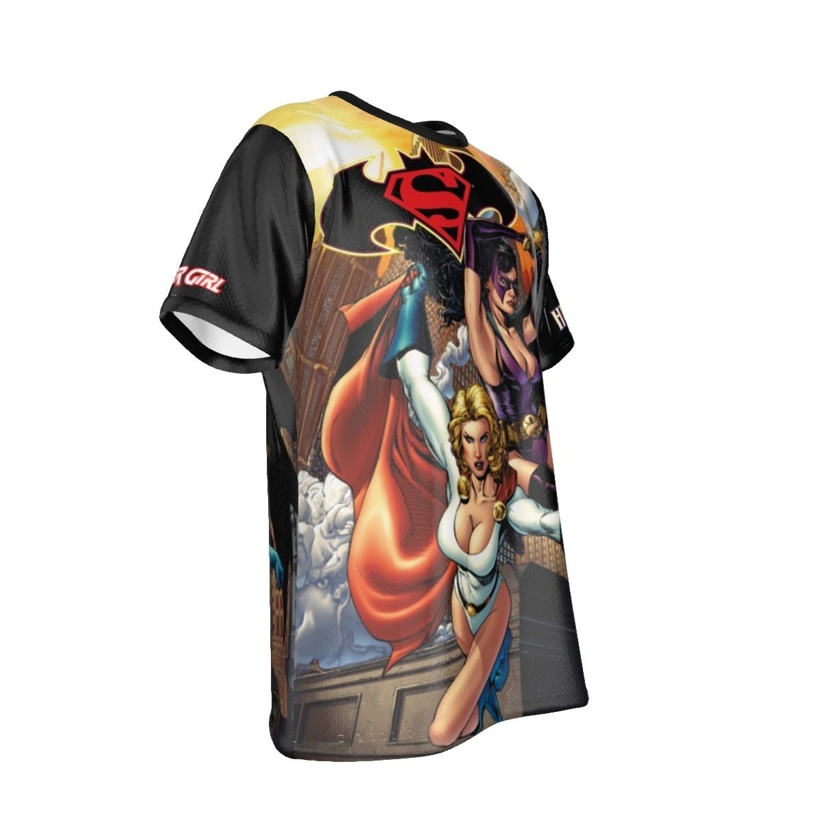POWERGIRL HUNTRESS COVER ALL OVER SHIRT AND TANK TOP