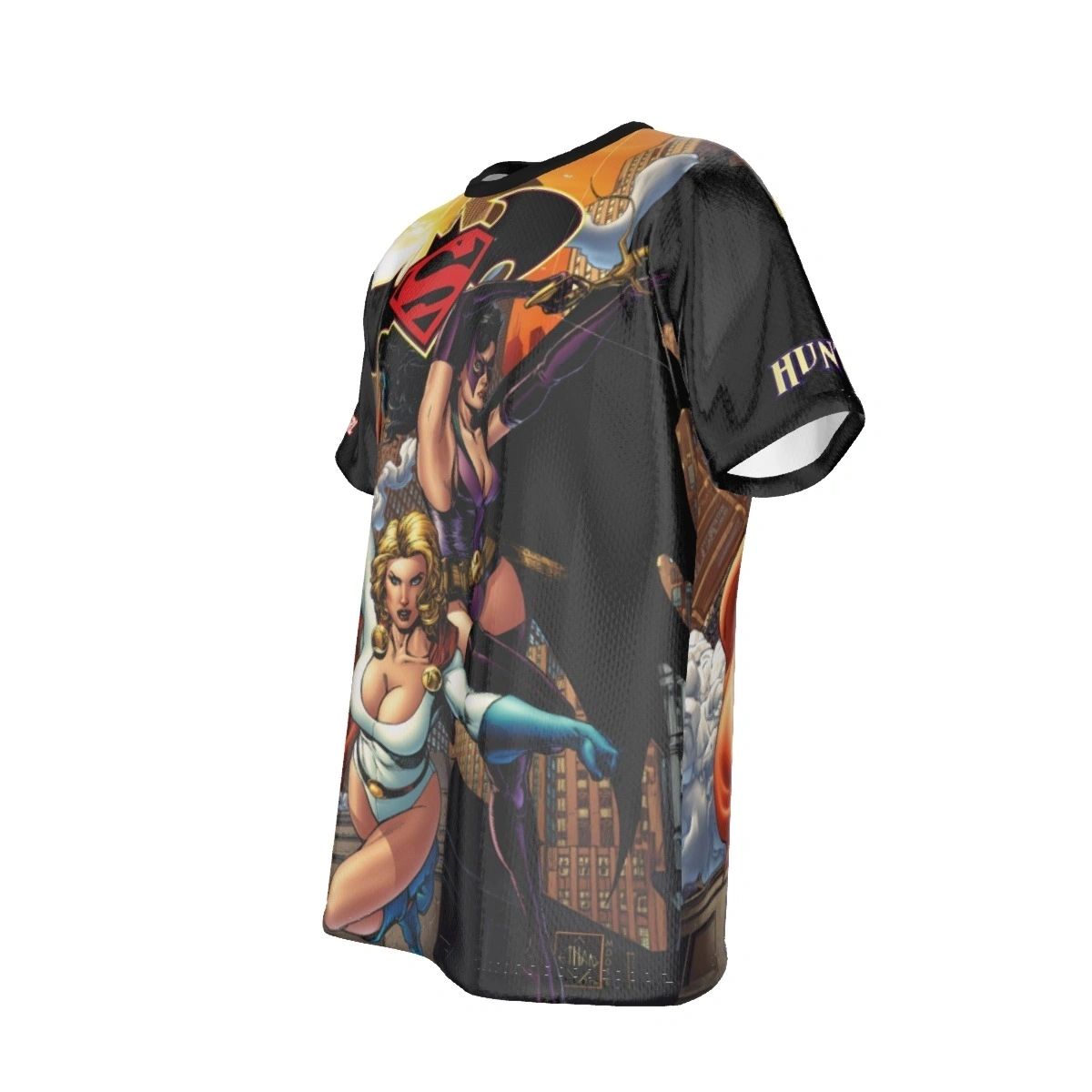 POWERGIRL HUNTRESS COVER ALL OVER SHIRT AND TANK TOP