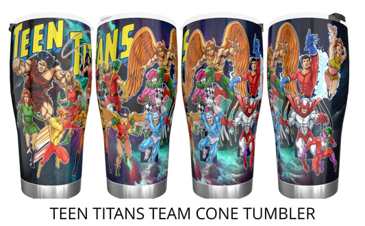 TEEN TITANS TEAM TUMBLER (SPECIAL BUY)