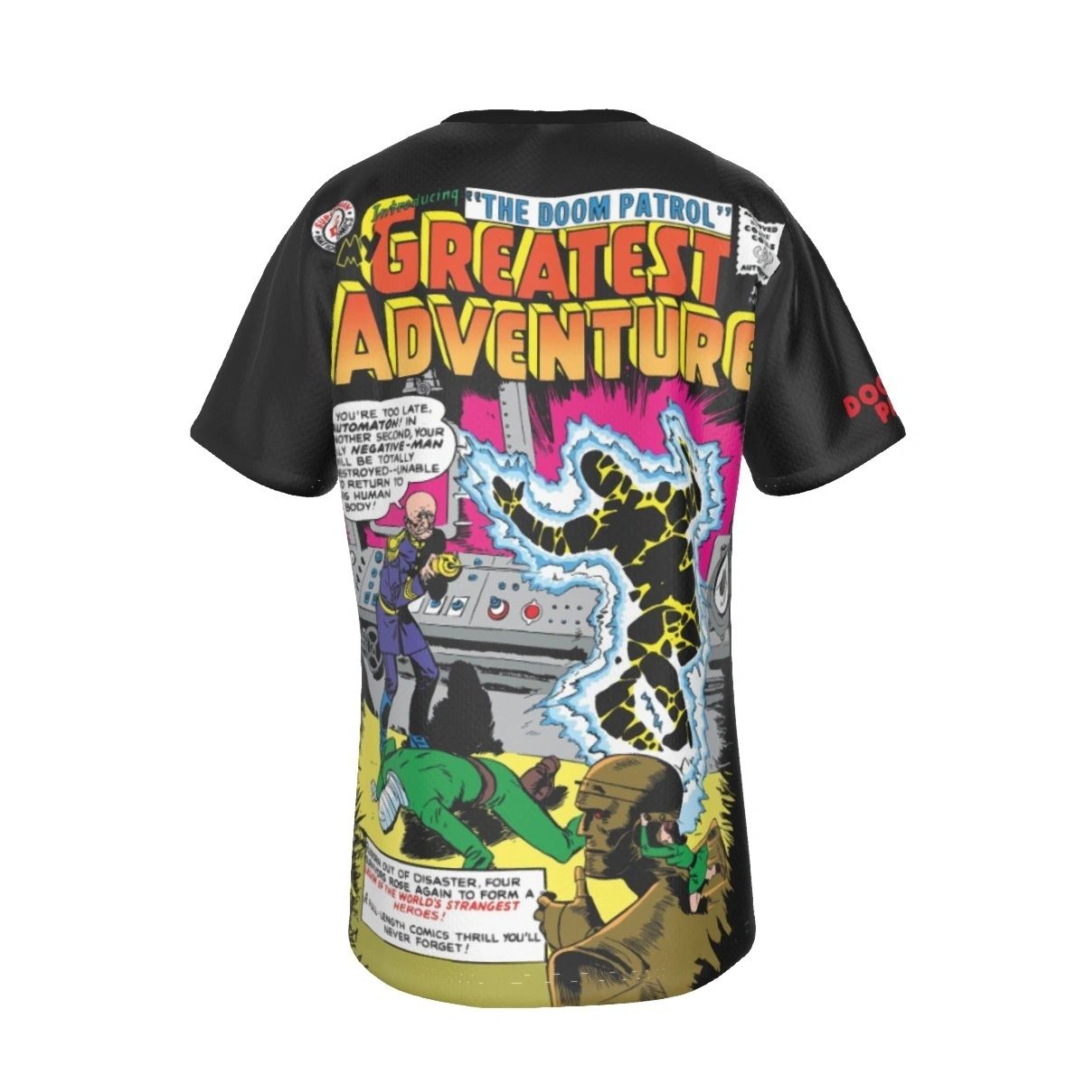 DOOM PATROL 80 COVER ALL OVER SHIRT AND TANK TOP