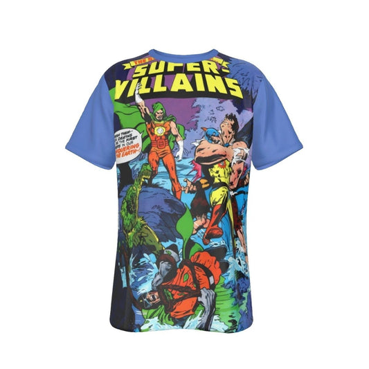 SECRET SOCIETY OF SUPERVILLIANS 15 COVER ALL OVER SHIRT AND TANK TOP
