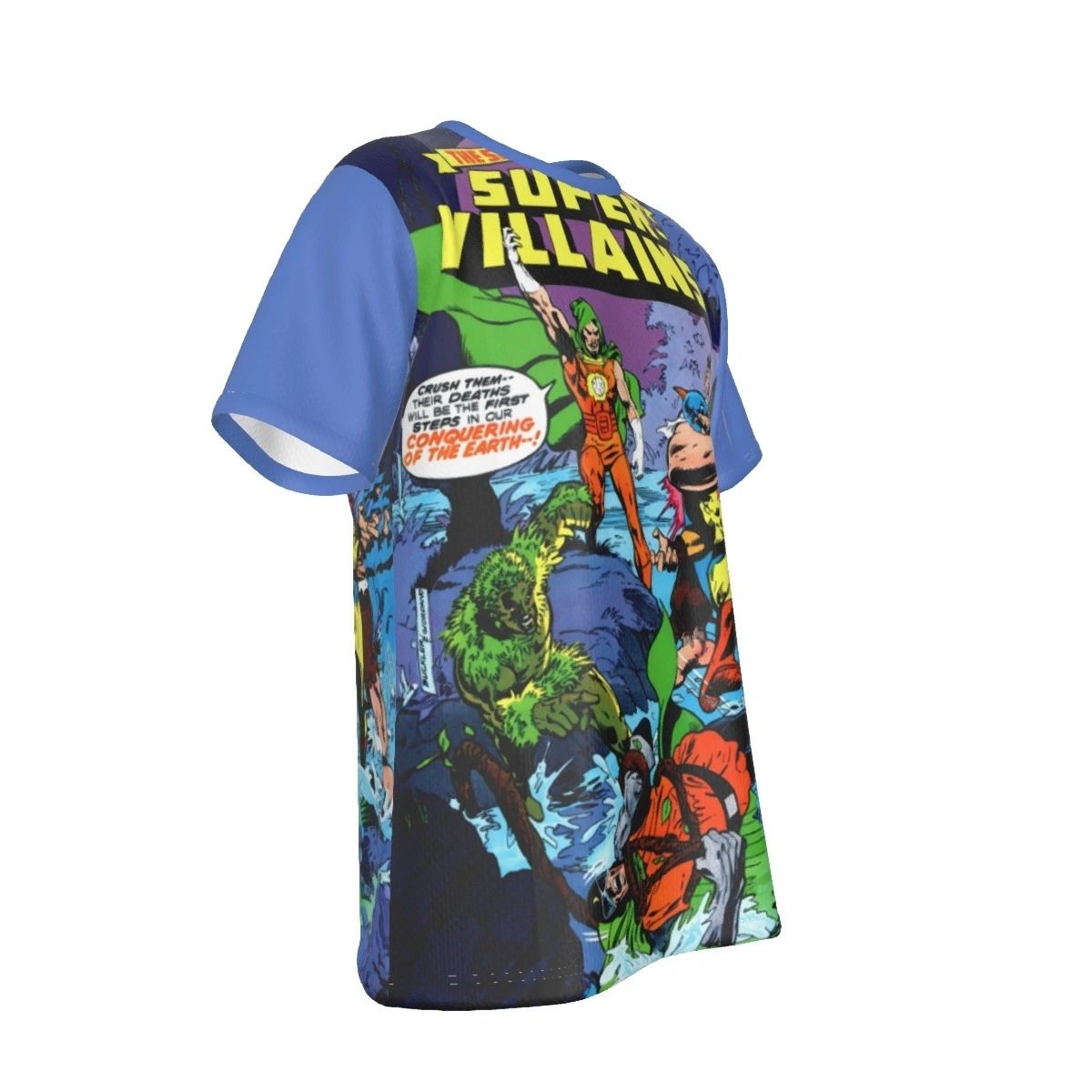 SECRET SOCIETY OF SUPERVILLIANS 15 COVER ALL OVER SHIRT AND TANK TOP