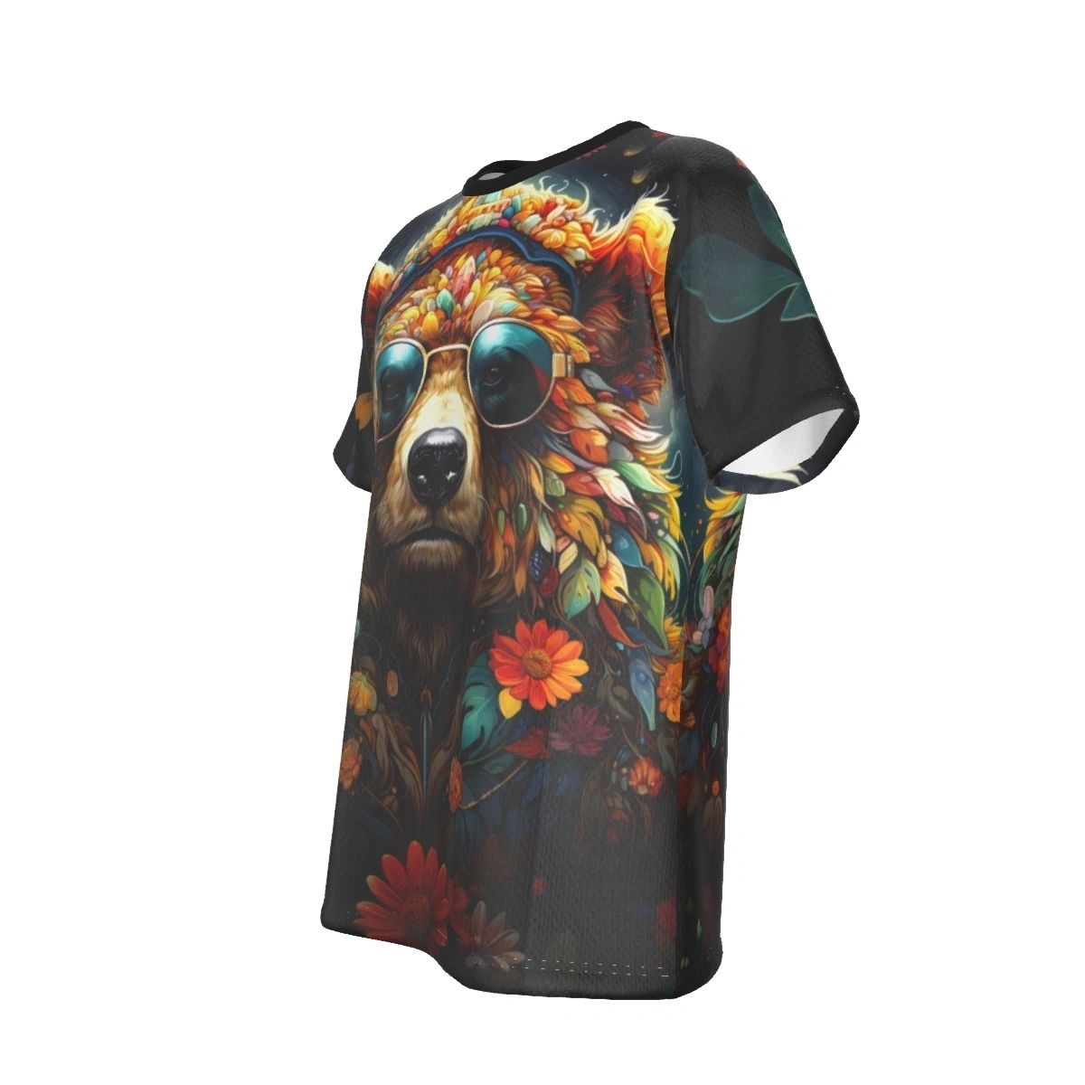 BURNIN' BEAR ALL OVER SHIRT AND TANK TOP
