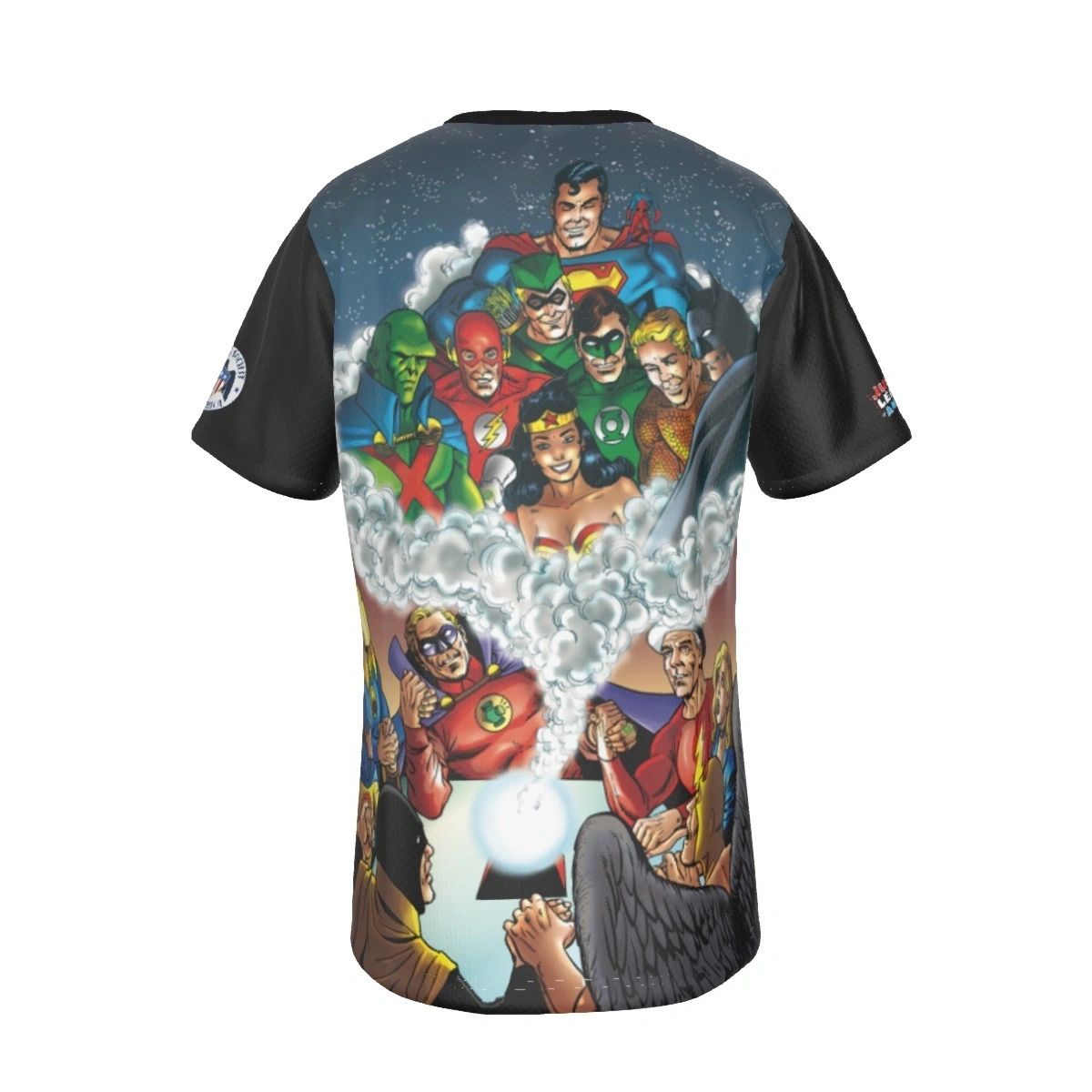 JLA 21 COMPANION PEREZ ART COVER ALL OVER SHIRT AND TANK TOP
