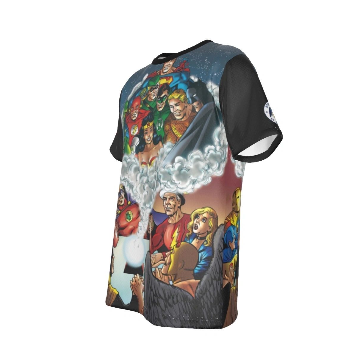 JLA 21 COMPANION PEREZ ART COVER ALL OVER SHIRT AND TANK TOP