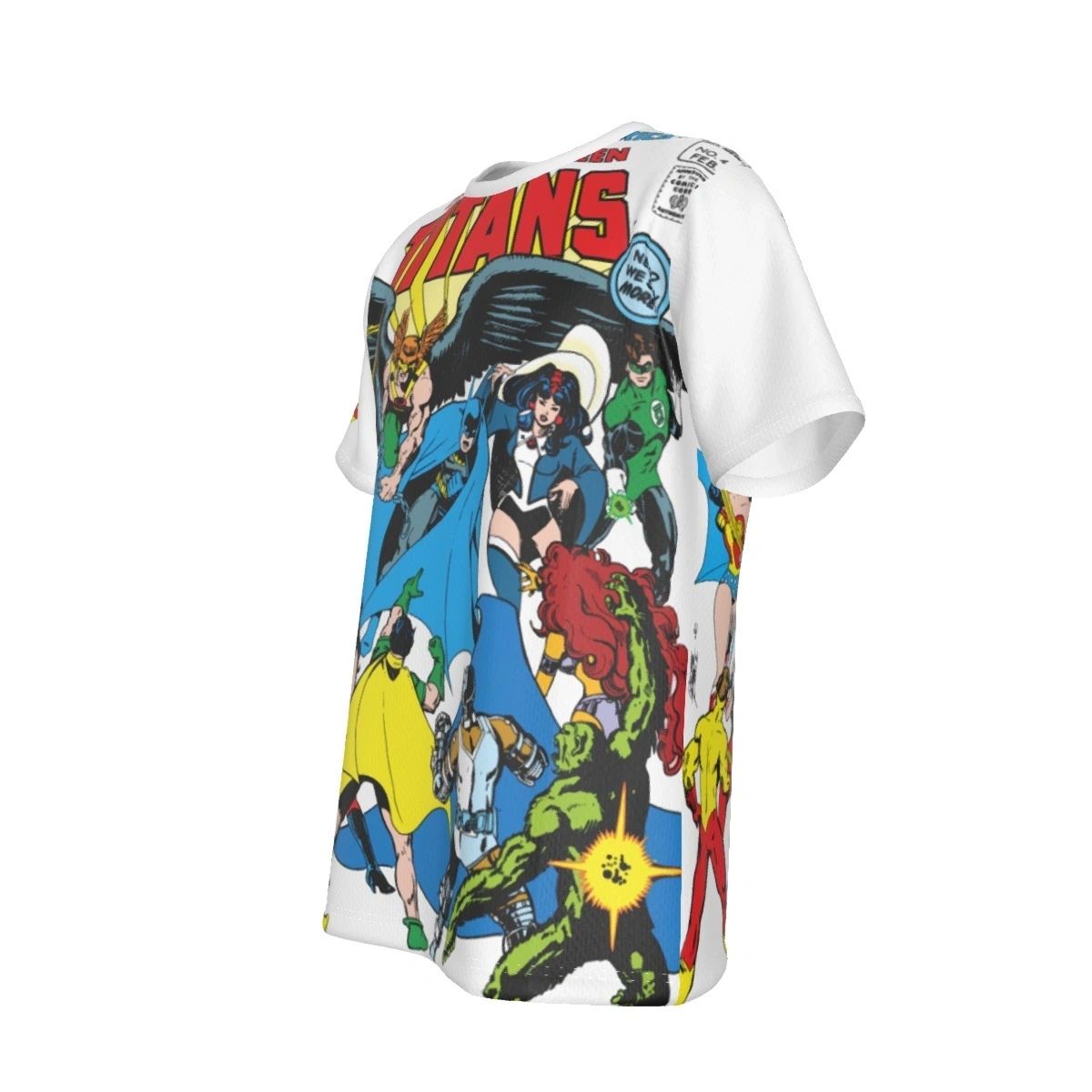 TEEN TITANS 4 PEREZ ART COVER ALL OVER SHIRT AND TANK TOP