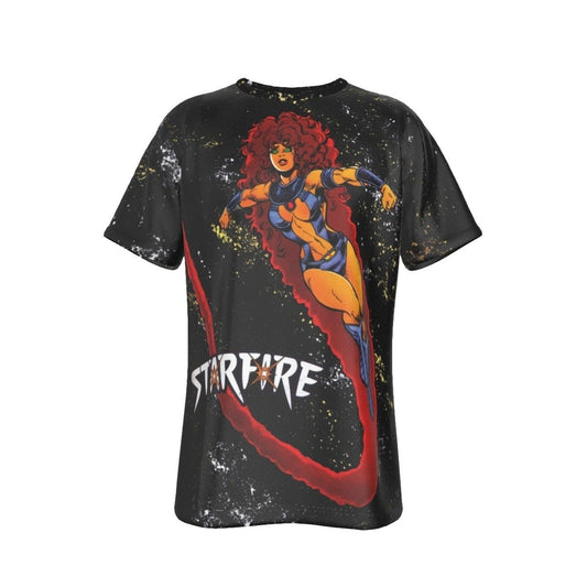 NEW TITANS ANNUAL 6 STARFIRE COVER ALL OVER SHIRT AND TANK TOP