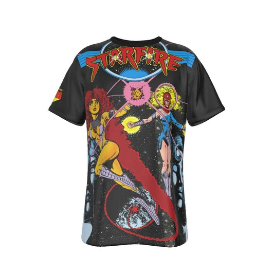 TEEN TITANS SPOTLIGHT 19 STARFIRE COVER ALL OVER SHIRT AND TANK TOP