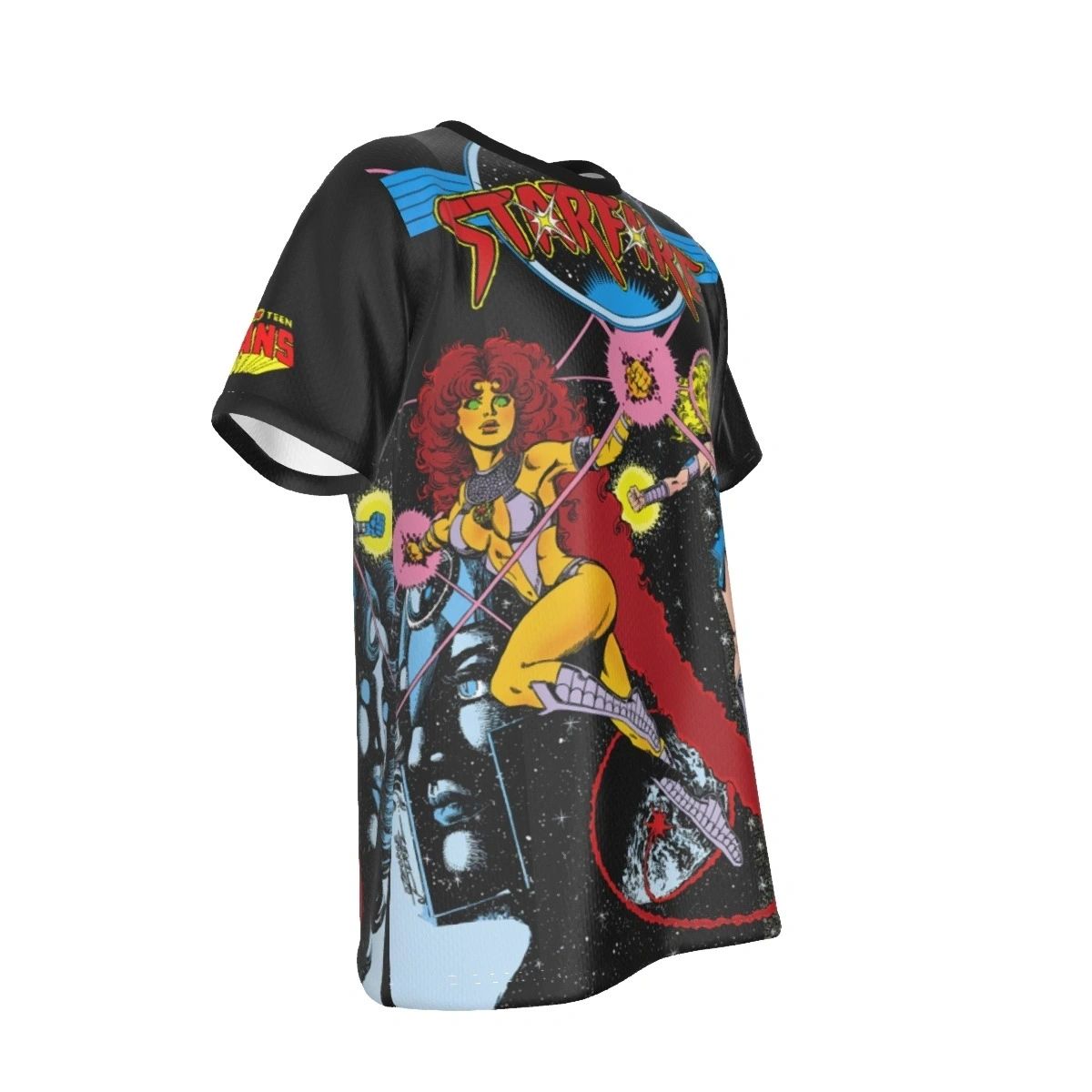 TEEN TITANS SPOTLIGHT 19 STARFIRE COVER ALL OVER SHIRT AND TANK TOP
