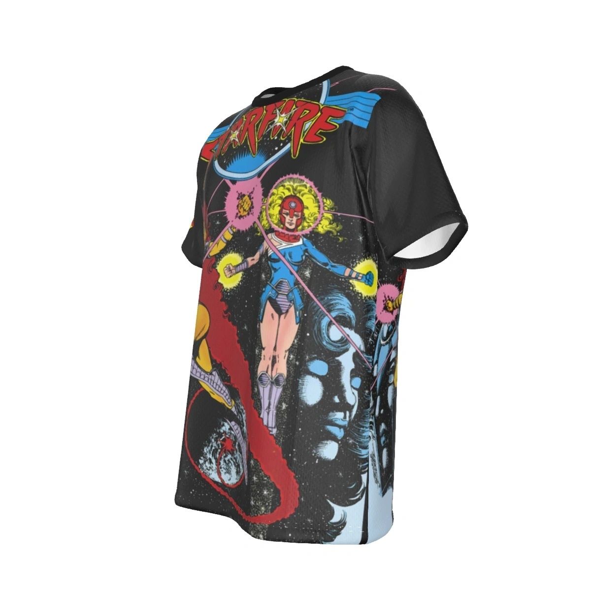 TEEN TITANS SPOTLIGHT 19 STARFIRE COVER ALL OVER SHIRT AND TANK TOP
