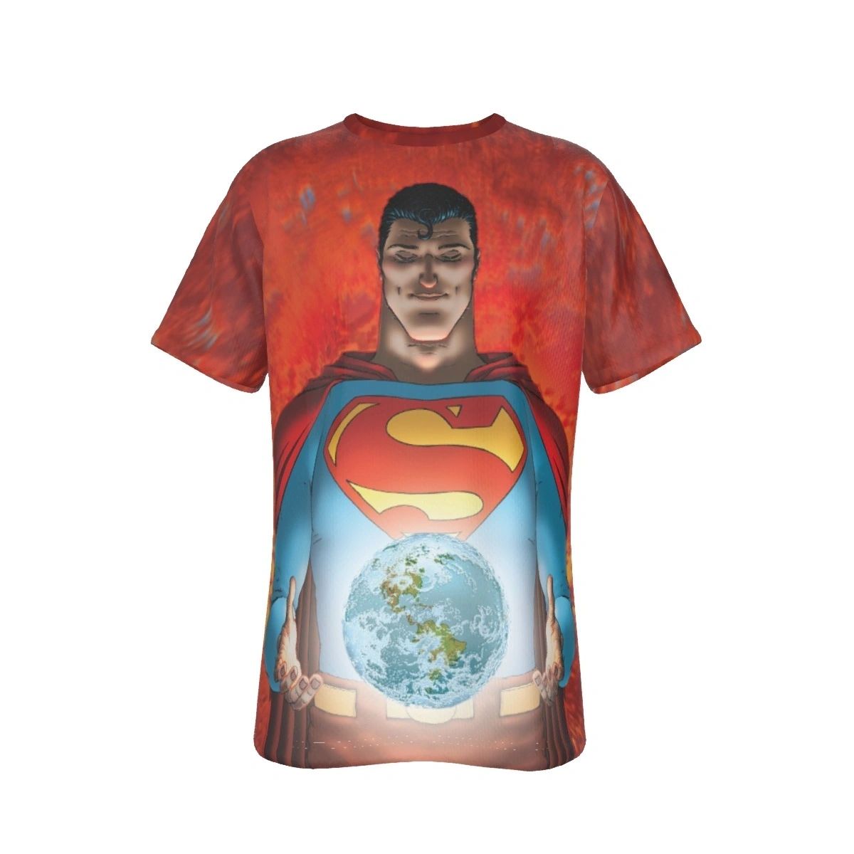 ALL STAR SUPERMAN SUN ALL OVER SHIRT AND TANK TOP -ALL STAR SUPERMAN SUN