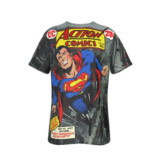 SUPERMAN ACTION 419 ALL OVER SHIRT AND TANK TOP