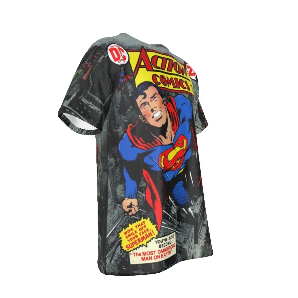 SUPERMAN ACTION 419 ALL OVER SHIRT AND TANK TOP