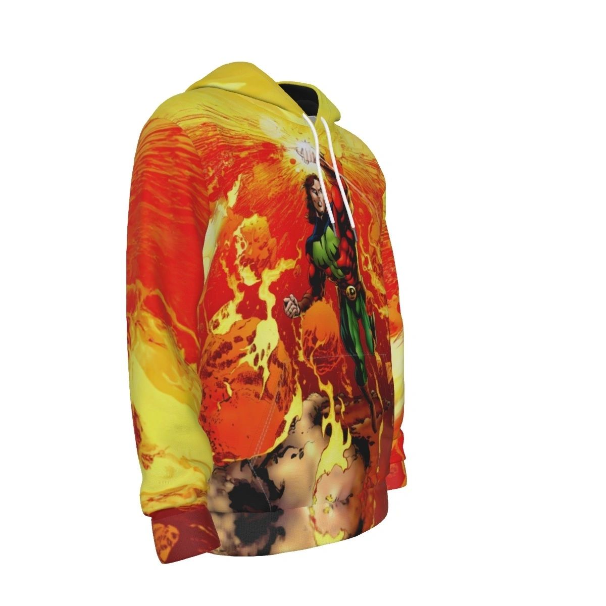 ULTRA BOY LEGENDS ALL OVER PRINT HOODED SWEATSHIRT