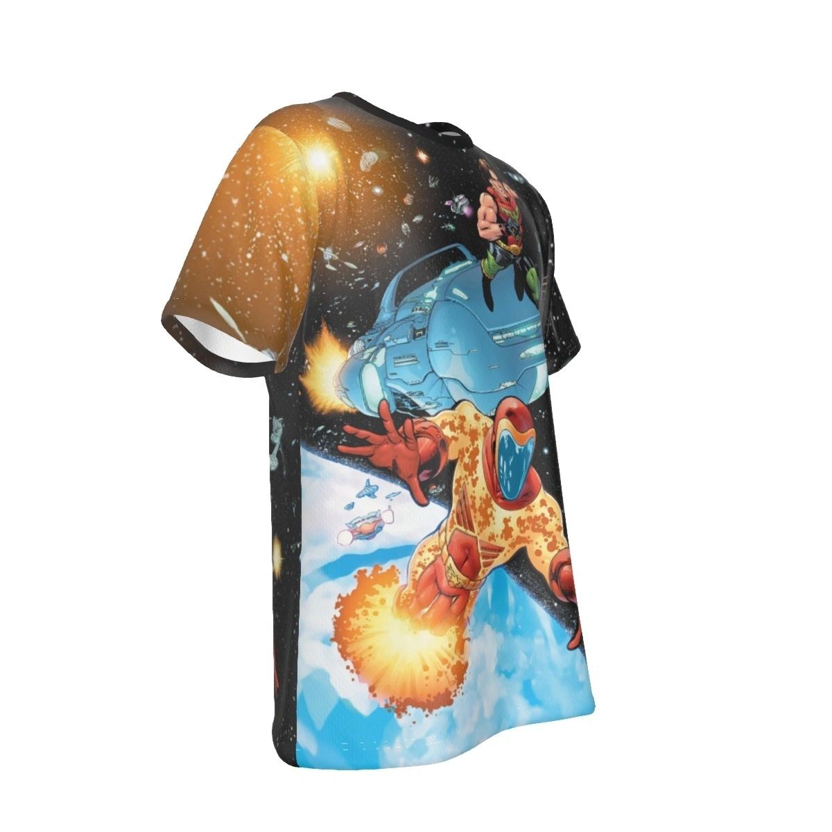 ULTRA BOY WILDFIRE LEGION COVER PRINT SHIRT AND TANK TOP