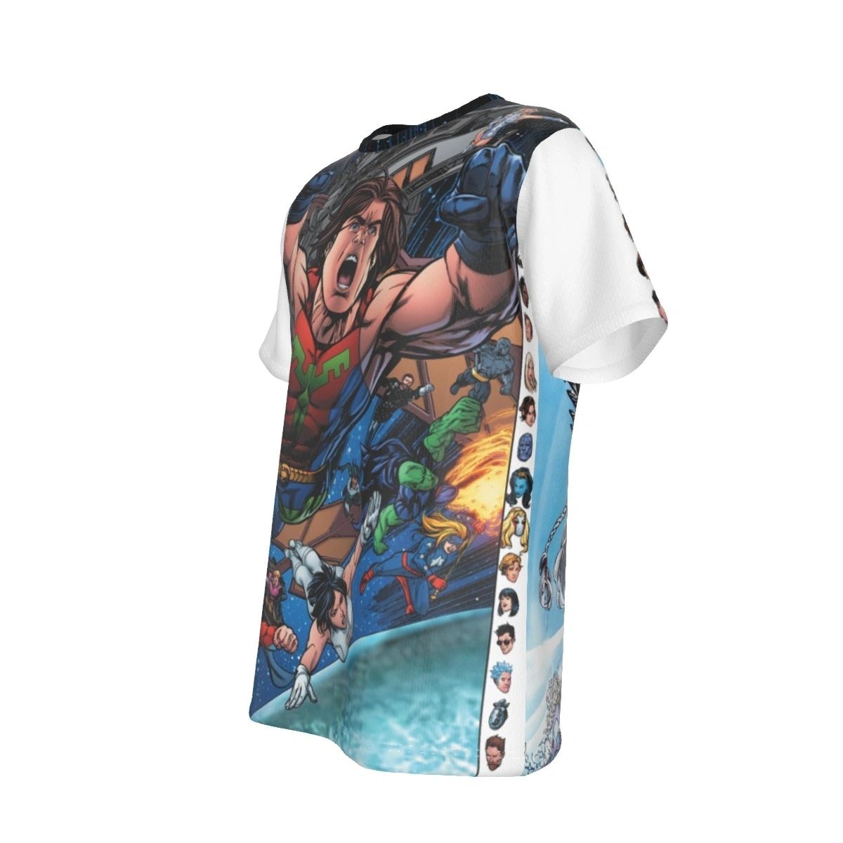 ULTRA BOY JLU COVER PRINT SHIRT AND TANK TOP