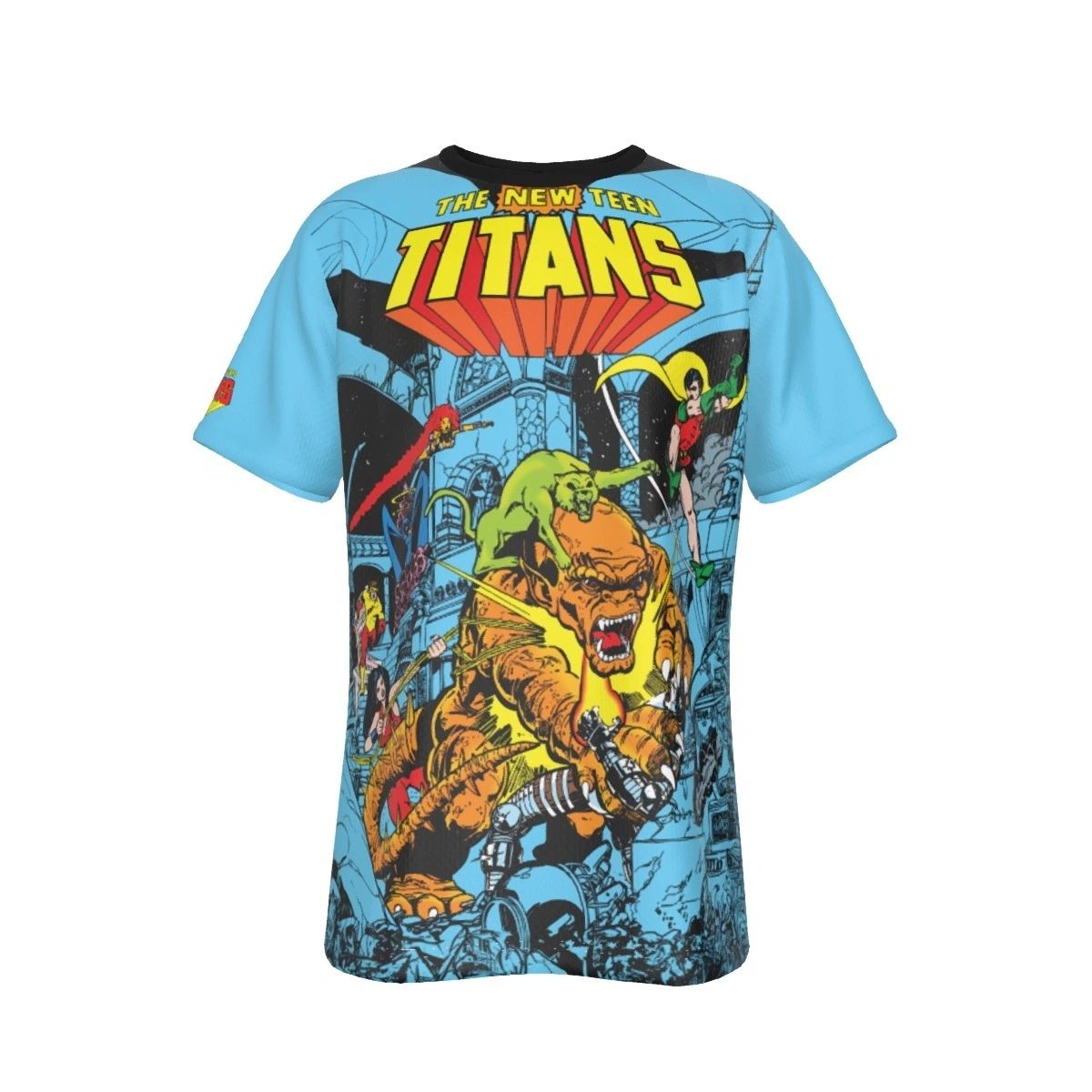 TEEN TITANS 5 PEREZ ART COVER ALL OVER SHIRT AND TANK TOP