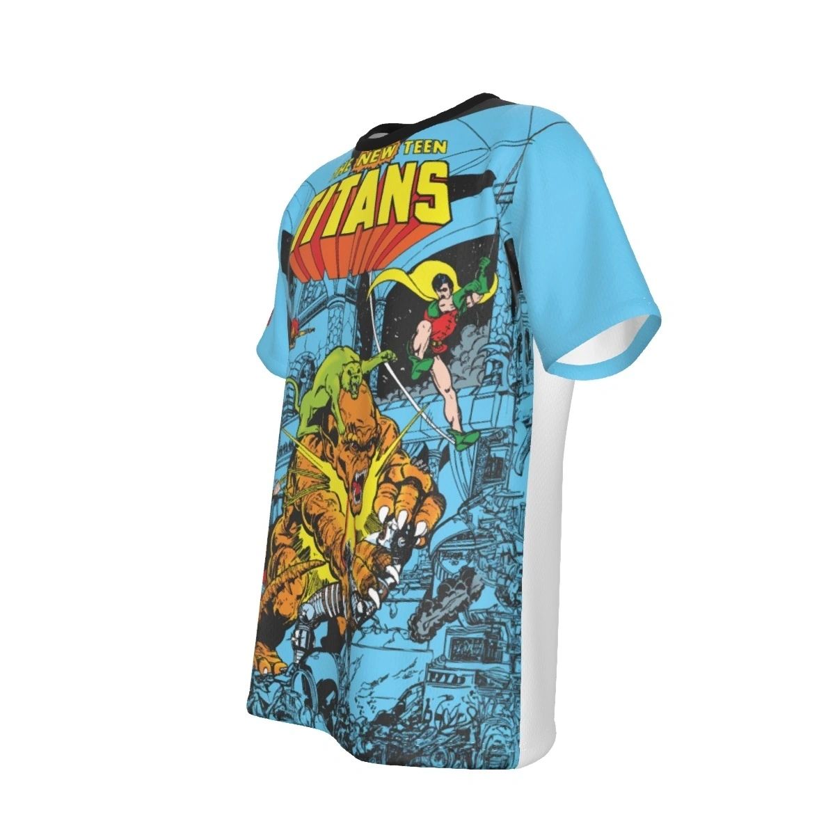 TEEN TITANS 5 PEREZ ART COVER ALL OVER SHIRT AND TANK TOP