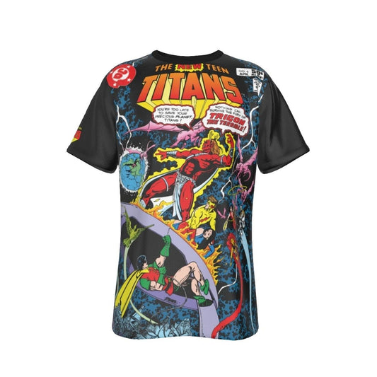 TEEN TITANS 6 PEREZ ART COVER ALL OVER SHIRT AND TANK TOP