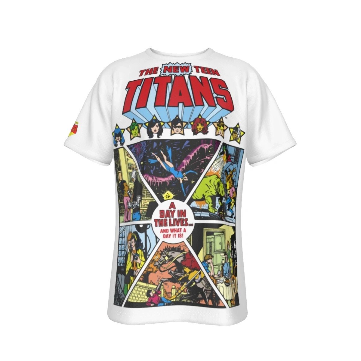 TEEN TITANS 8 PEREZ ART COVER ALL OVER SHIRT AND TANK TOP