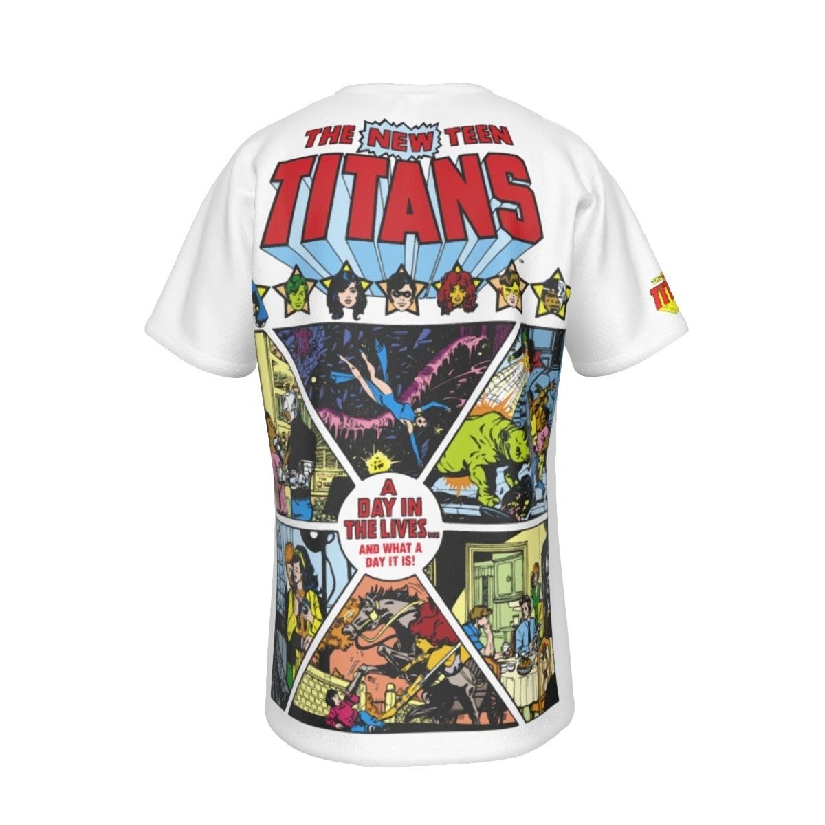 TEEN TITANS 8 PEREZ ART COVER ALL OVER SHIRT AND TANK TOP