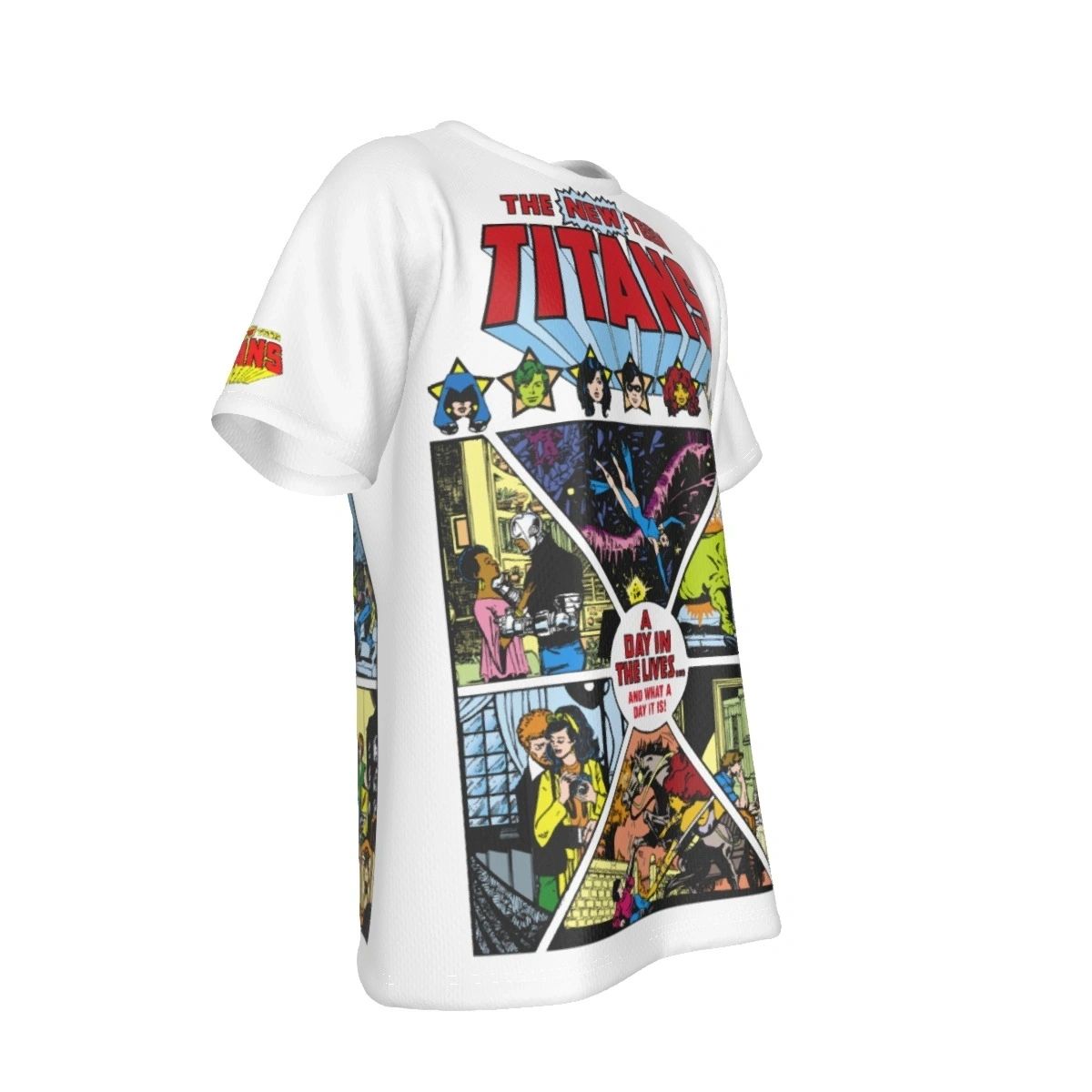 TEEN TITANS 8 PEREZ ART COVER ALL OVER SHIRT AND TANK TOP