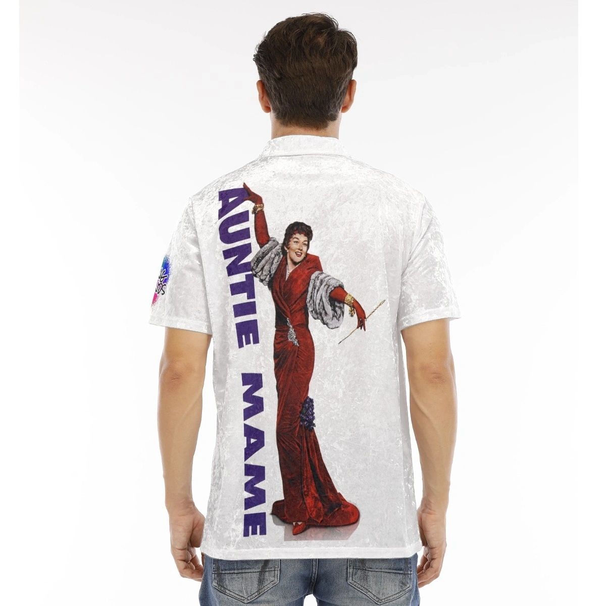 AUNTIE MAME VELVET POLO, TEE, OR TANK TOP with free shipping