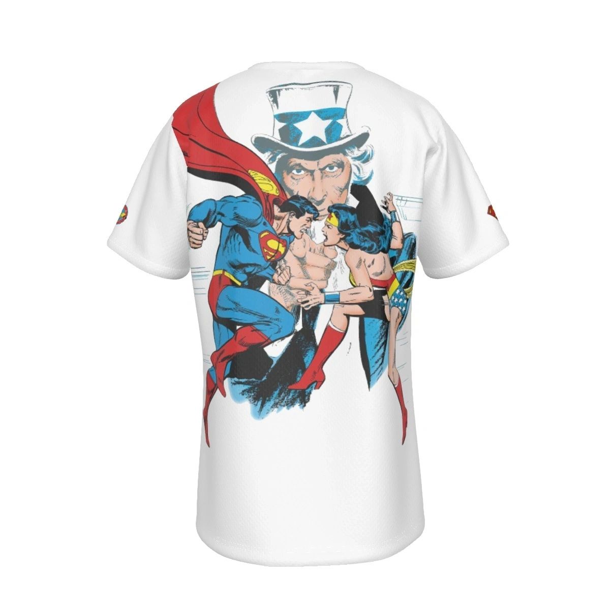 SUPERMAN VS WONDER WOMAN COVER PRINT SHIRT AND TANK TOP