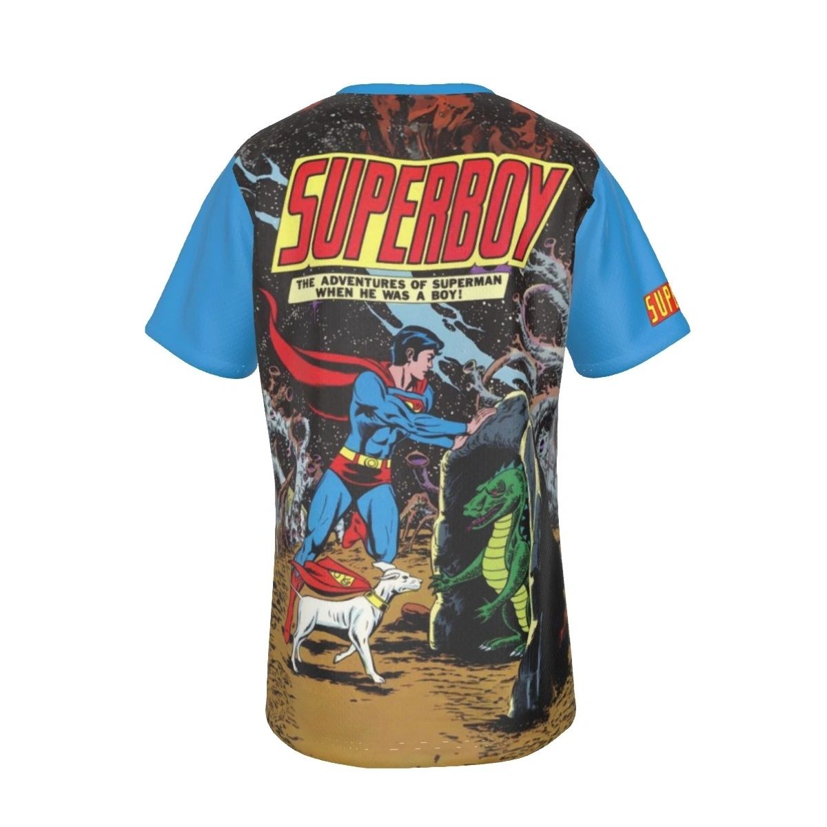 SUPERBOY MODEL COVER PRINT SHIRT AND TANK TOP