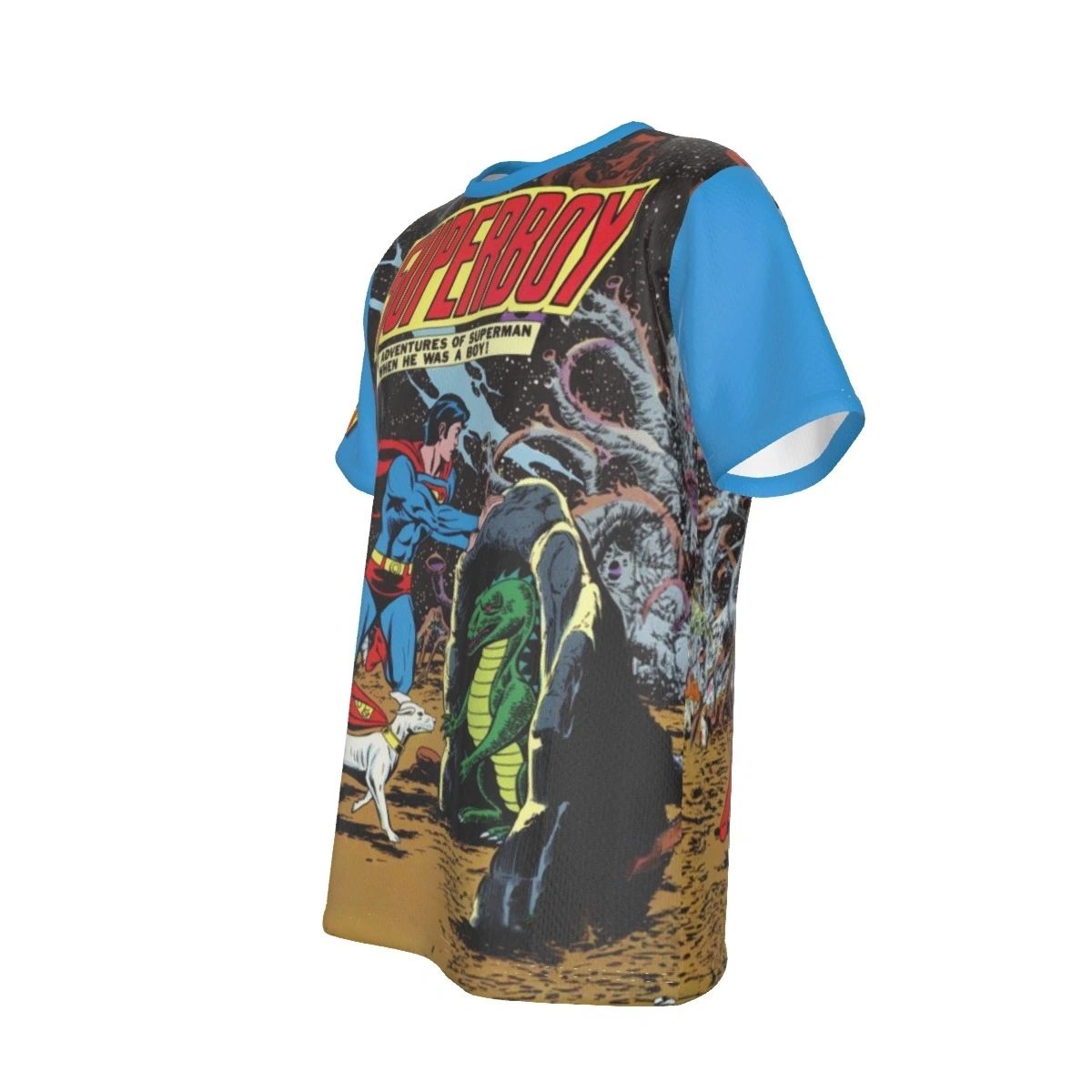 SUPERBOY MODEL COVER PRINT SHIRT AND TANK TOP