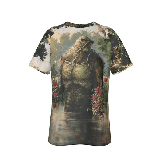 SWAMP THING POSTER COVER PRINT SHIRT AND TANK TOP