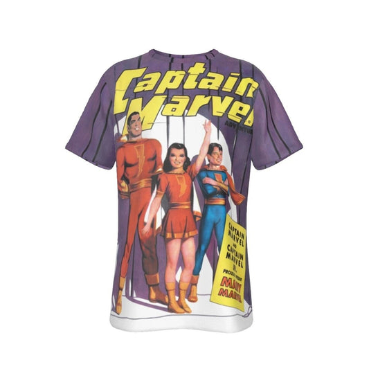 SHAZAM FAMILY CAPTAIN MARVEL 18 COVER PRINT SHIRT AND TANK TOP