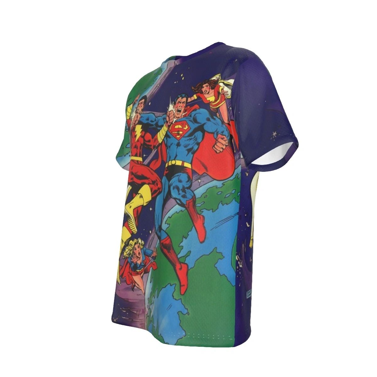 SUPERMAN VS SHAZAM COVER PRINT SHIRT AND TANK TOP