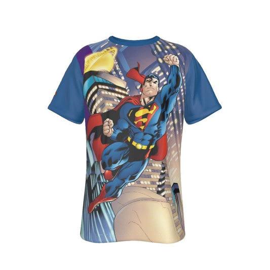 SUPERMAN FLIGHT COVER PRINT SHIRT AND TANK TOP -MCGUINNESS ART