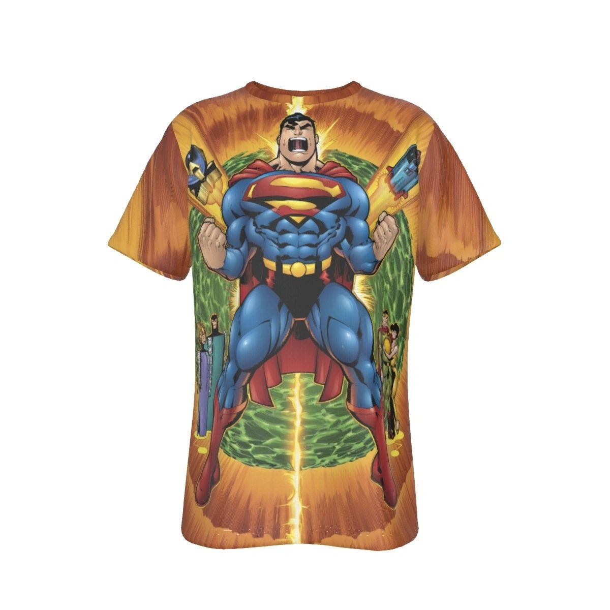 SUPERMAN KRYPTON COVER ALL OVER PRINT SHIRT AND TANK TOP -MCGUINNESS ART