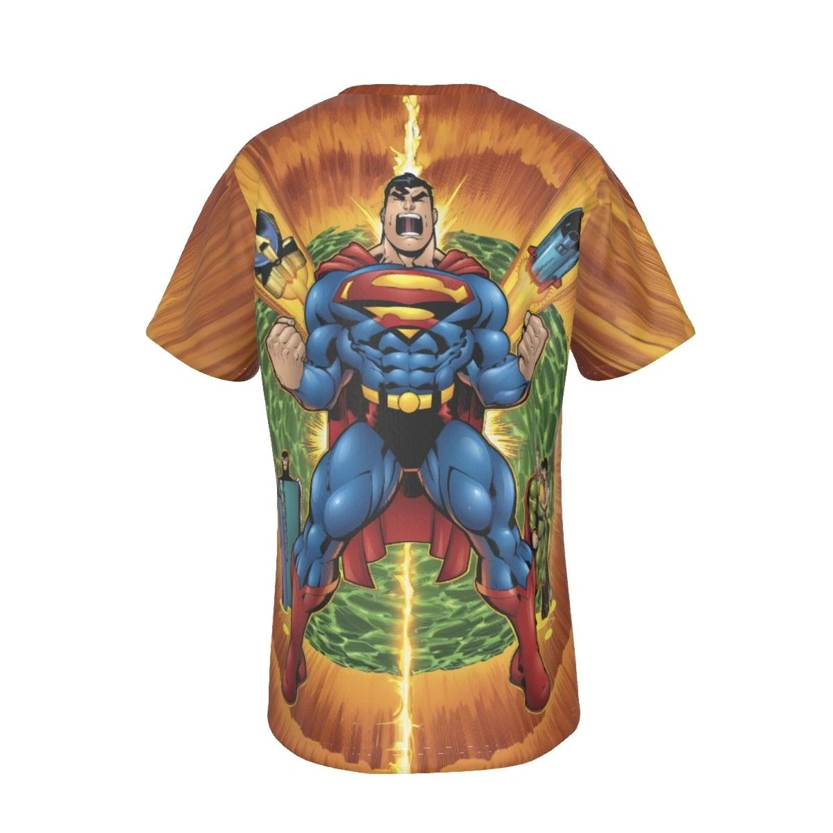 SUPERMAN KRYPTON COVER ALL OVER PRINT SHIRT AND TANK TOP -MCGUINNESS ART