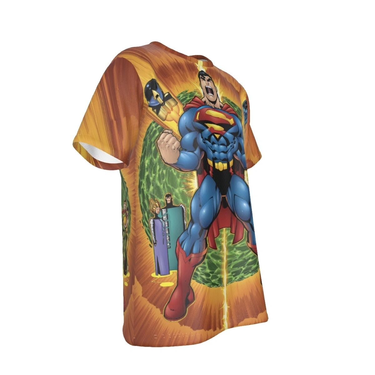 SUPERMAN KRYPTON COVER ALL OVER PRINT SHIRT AND TANK TOP -MCGUINNESS ART