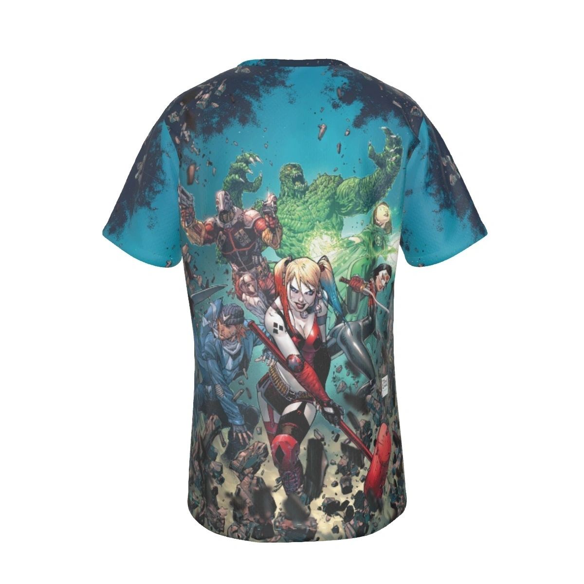 HARLEY QUINN SUICIDE SQUAD COVER PRINT SHIRT AND TANK TOP - TONY DANIELS ART