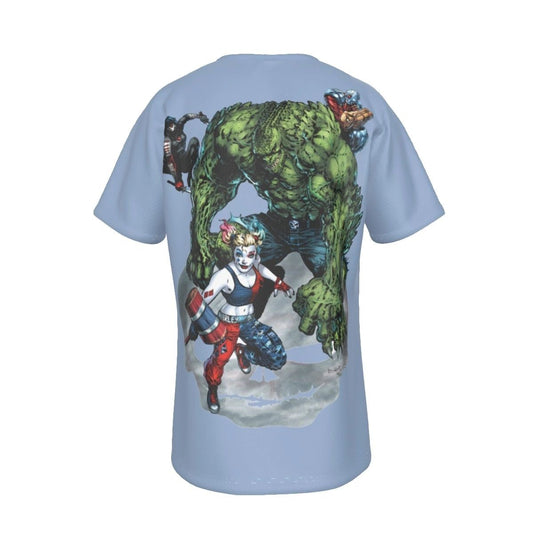 HARLEY QUINN SUICIDE SQUAD COVER PRINT SHIRT AND TANK TOP