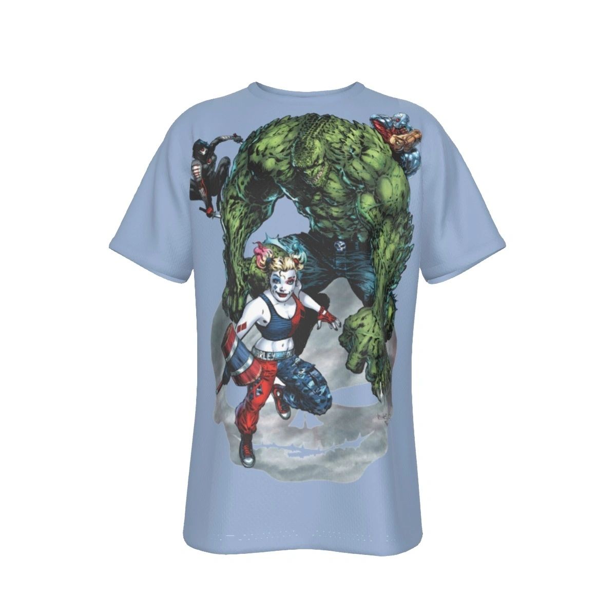 HARLEY QUINN SUICIDE SQUAD COVER PRINT SHIRT AND TANK TOP