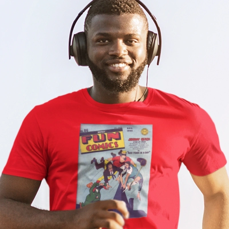 COVER MORE FUN COMICS 86 WITH JOHNNY QUICK